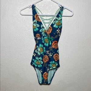 Floral One-Piece Swimsuit Prana
